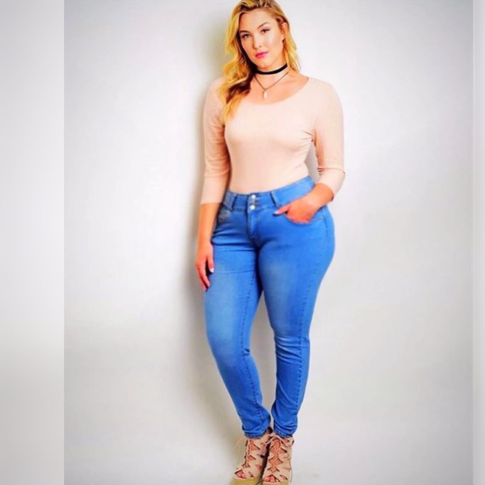 KABA Plus Size Colombian Design Jeans